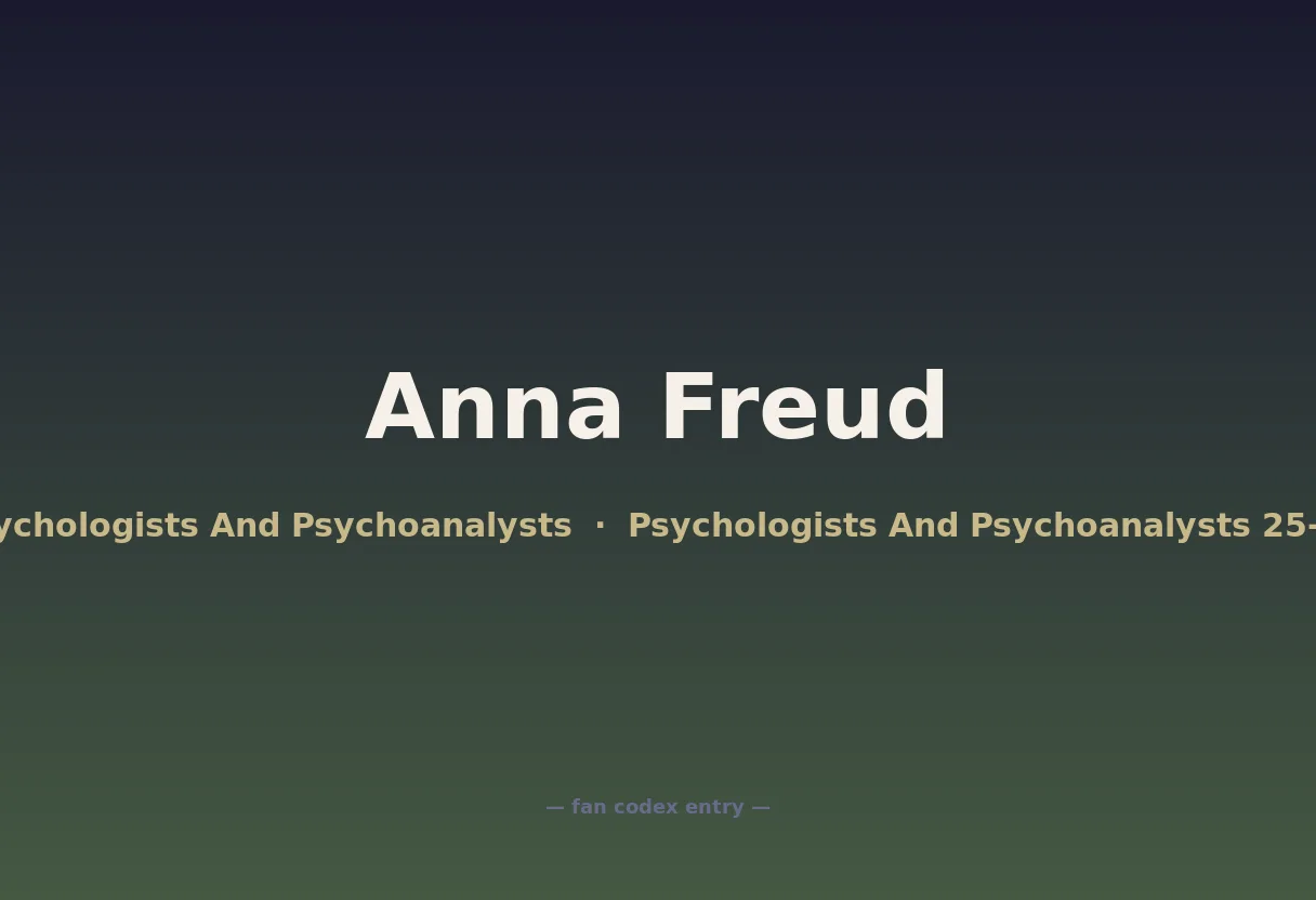 Anna Freud